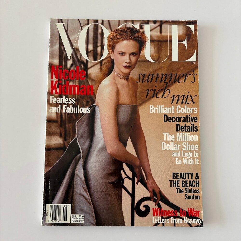 Vogue magazine June 1999 - Nicole Kidman